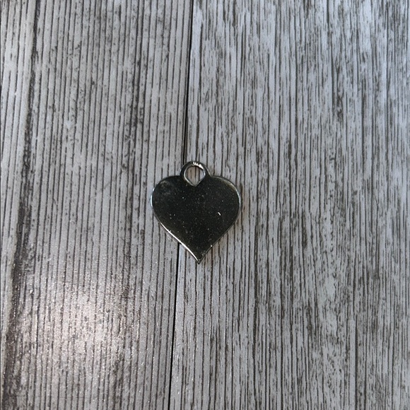 Jewelry - Sterling silver Heart Pendant (stamped .925) ENGRAVABLE